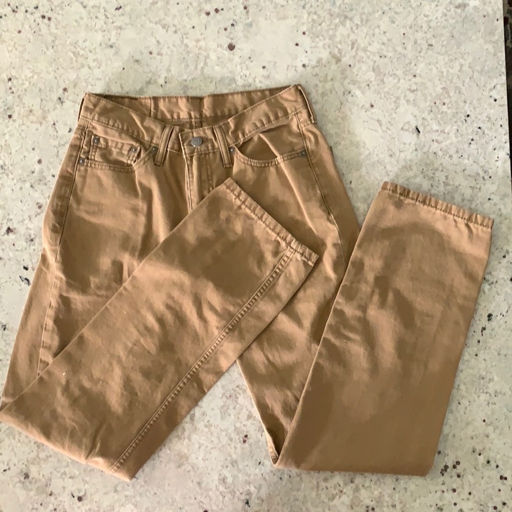 Men’s Levi’s 514 Tan Jeans